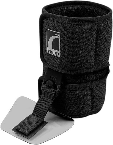 Ossur Foot-Up Drop Foot Brace | Ankle-Foot Orthosis (AFO) for Drop Foot Support | Lightweight, Adjustable Wrap for All-Day Comfort | Breathable Material for All Day Walking | (Black, Large) in Saudi Arabia