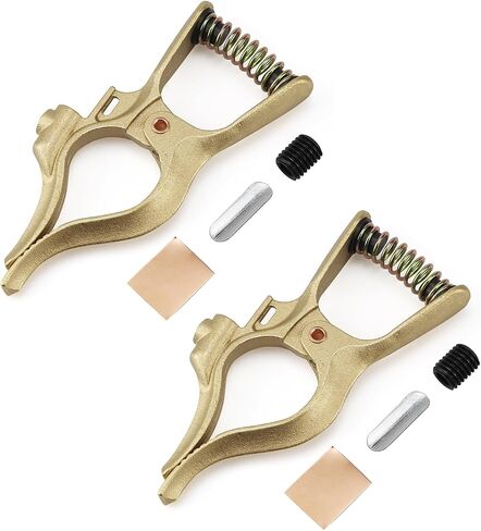 T-Style Welding Ground Clamp Brass 500-Amp in Kuwait