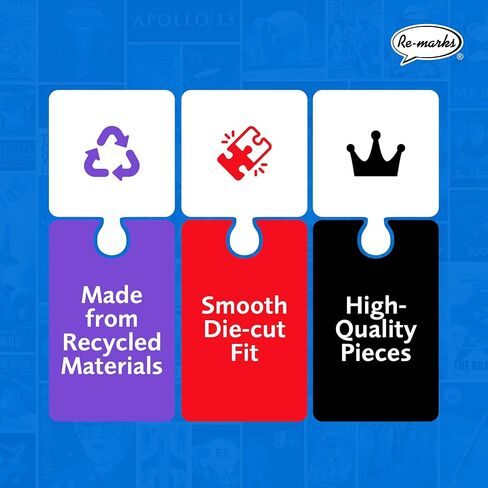 Re-marks Banned Books Collage Puzzle, 1,000-Piece Jigsaw Puzzle for All Ages in Kuwait