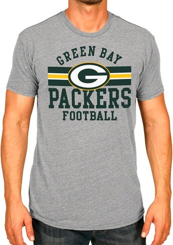 Team Fan Apparel NFL Adult Short Sleeve Team Stripe Tee - Adult T-Shirt for Men & Women with Cotton & Polyester - Tagless in Saudi Arabia