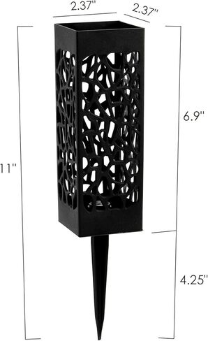 عبوة من 8 مزهريات مقبرة من Kingrol مع أوتاد قوية، مزهريات زهور بلاستيكية للزهور الاصطناعية الطازجة، وديكورات القبر in Kuwait