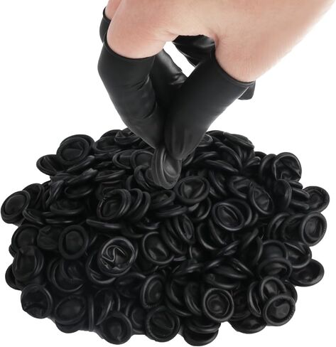 270 Pcs Finger Cots Finger Protectors, Latex Finger Covers Protection for Finger Tips, Finger Gloves, Finger Sleeves, Fingertip Protectors Thumb Cover for Electronic Semiconductor Beauty Craft in Saudi Arabia