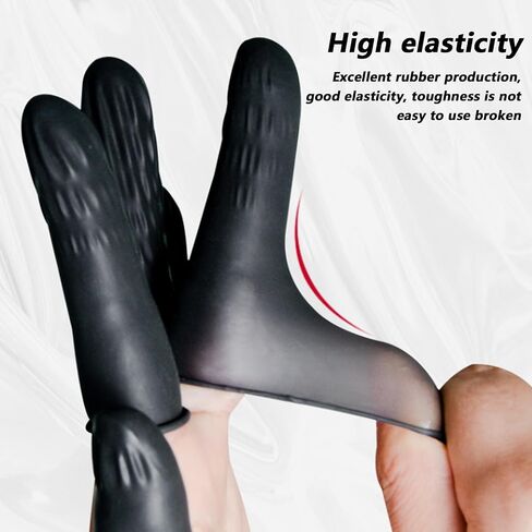270 Pcs Finger Cots Finger Protectors, Latex Finger Covers Protection for Finger Tips, Finger Gloves, Finger Sleeves, Fingertip Protectors Thumb Cover for Electronic Semiconductor Beauty Craft in Saudi Arabia