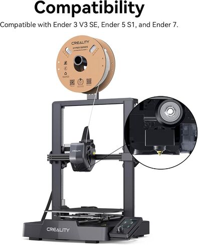 فوهة Creality Ender 3 V3 SE 0.4 مم 5 قطع فوهات عالية السرعة من النحاس M6 فوهات الطارد لـ Ender 5 S1، Ender 7 in Saudi Arabia