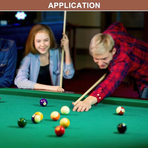 ملحقات طاولة حمام السباحة JIAWANSHUN، 16 كرة بلياردو مع حامل كرة مثلث وماس، مجموعة فرشاة طاولة حمام السباحة in Kuwait