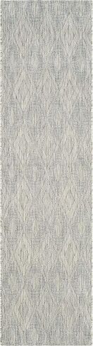 SAFAVIEH Courtyard Collection 2'3' x 16' Grey CY8522 Indoor/ Outdoor Patio Backyard Mudroom Runner Rug in Saudi Arabia