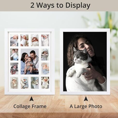 12 month photo frame,School Year Picture Frame,K-12 Collage Photo Frame for Baby First Year Keepsake, 12x16 Multi Picture Frame-13 Opening,Great for Children's Photos, Portrait in Kuwait
