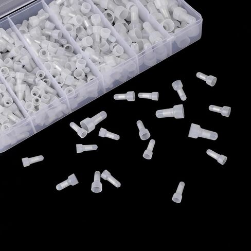 350 قطعة مجموعة موصلات تجعيد ذات نهاية مغلقة 22-16/16-14/12-10 AWG أغطية تجعيد أسلاك قياس موصلات أسلاك تجعيد CE1، CE2، CE5 أطراف تجعيد معزولة من النايلون in Saudi Arabia