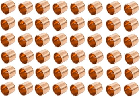(10Pcs) EZ-FLUID Plumbing 1/2" Solder LF Copper Pipe End Cap,Pressure Copper Cap Plug Fitting with Sweat Solder Connection for Residential,Commercial in Saudi Arabia