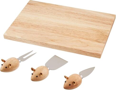 Kikkerland Mouse Cheese Knives, Set of 3 in Kuwait