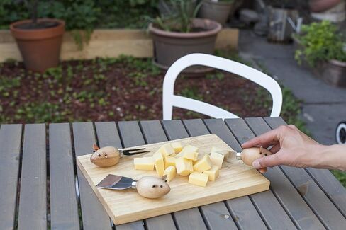Kikkerland Mouse Cheese Knives, Set of 3 in Kuwait