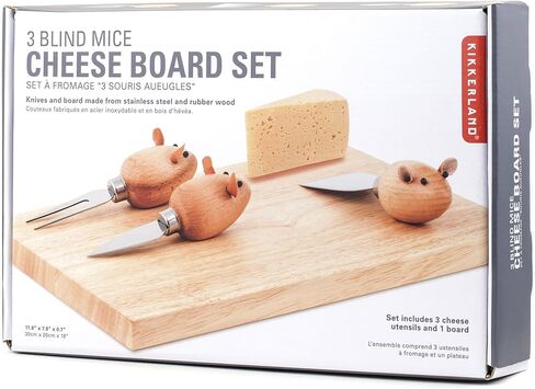 Kikkerland Mouse Cheese Knives, Set of 3 in Kuwait