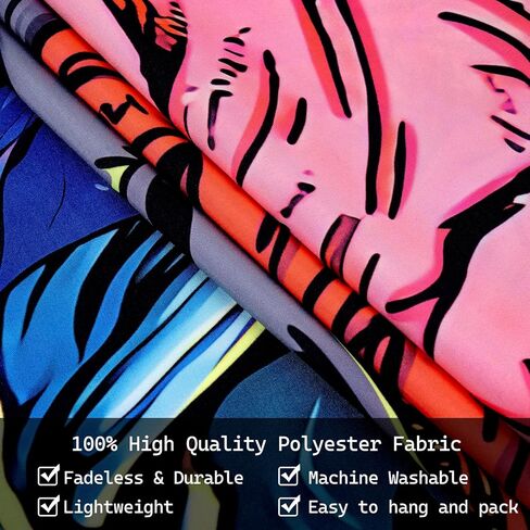 Invoibler Blacklight Halloween نسيج الأشعة فوق البنفسجية رد الفعل الغراب المفروشات النيون الرعب الطاعون الطبيب نسيج مخيف نسيج الجمالية في العصور الوسطى الجدار شنقا لغرفة النوم (51.2 × 59.1 بوصة) in Kuwait