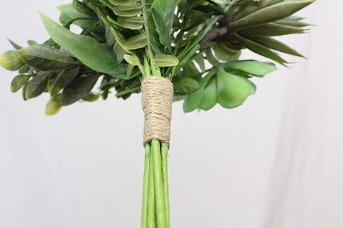 Artificial Fake 15" Succulent Bouquet Arrangement w/Individual Stems and Various Succulents for Arrangement fillers, Weddings Bouquet, Centerpiece Home Décor in Saudi Arabia