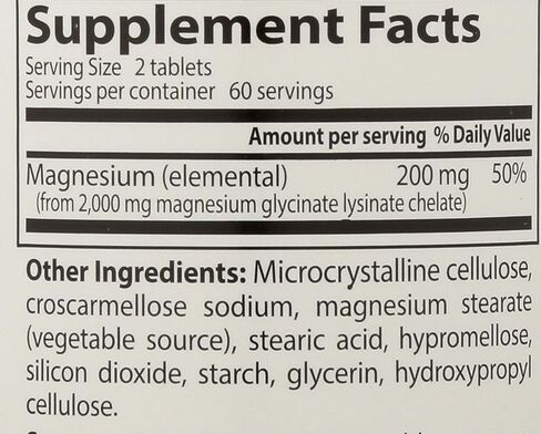 أقراص المغنيسيوم المخلبية عالية الامتصاص من Doctor's Best - عدد 120 | جوجل للتسوق in Kuwait