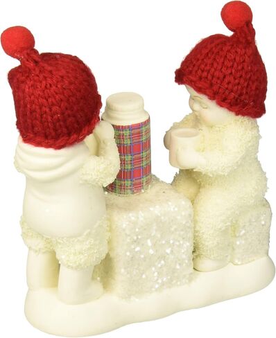 Department 56 Snowbabies “Cold Days, Warm Cocoa" Porcelain Figurine, 4" in Saudi Arabia