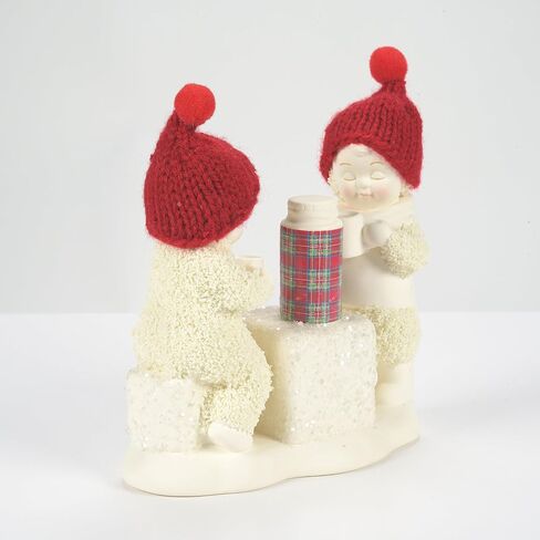 Department 56 Snowbabies “Cold Days, Warm Cocoa" Porcelain Figurine, 4" in Saudi Arabia