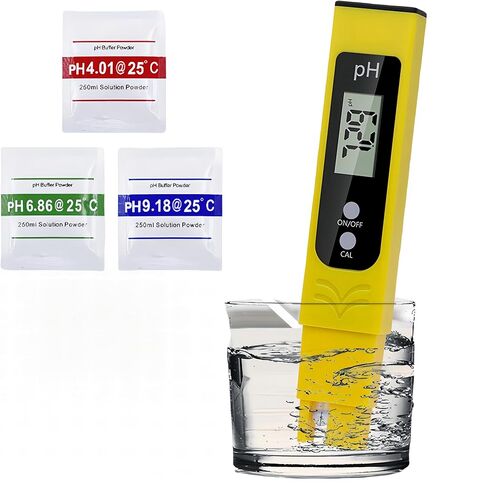 Digital pH Meter - High Precision Water Quality Tester for Drinking Water Pool - 0-14 pH Measurement Range - ATC - pH Tester for Water - pH Meter for Water - pH Water Tester in Kuwait