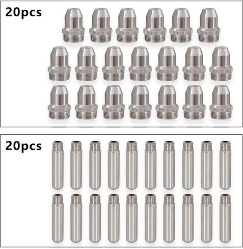40 قطعة من النصائح والمواد الاستهلاكية لقاطع البلازما لـ LTP5000D وLTPDC2000D - متوافقة وموثوقة وعالية الجودة in Kuwait