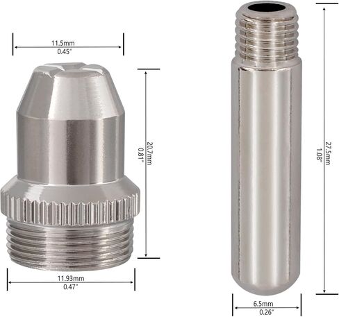 40 قطعة من النصائح والمواد الاستهلاكية لقاطع البلازما لـ LTP5000D وLTPDC2000D - متوافقة وموثوقة وعالية الجودة in Kuwait