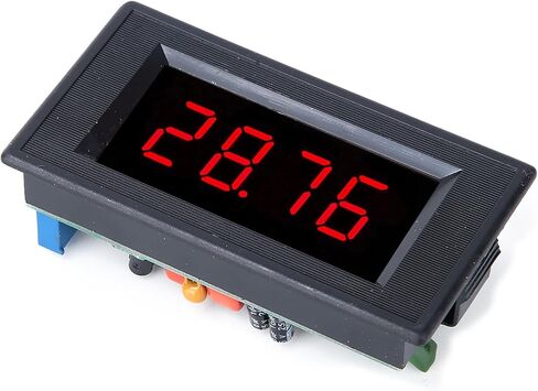 Mini Digital DC Voltmeter, 79x43x24 mm 4 Digit Voltage Tester Meter with Red LED Display Panel for Measure Various Battery Voltages(DC 500mV/1V/2V) in Saudi Arabia