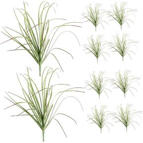 PRETYZOOM 12pcs Model Indoor Artificial Grass Toy Artificial Decor Plastic Artificial Artificial Flowers Plant Single Branch Faux Model Fake Plant Models Plant Wall Cattail Grass