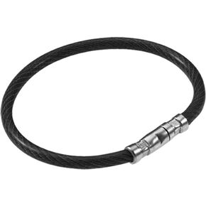 Lucky Line 5" Twisty Lock Key Ring, Flexible Nylon Coated Steel Wire Loop, Corrosion-Resistant and Durable, 1 Pack (81101)