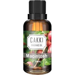 Essential Oils for Diffusers for Home, Scent-Macintosh, Single Large Size 50ml, CAKKI Fragrance Oils, for Candle Making, for Soap Making, Diffuser Oil Scents