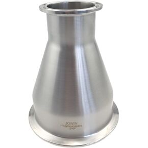 جوين الصحية 4in.x2in. مخفض متحد المركز ثلاثي المشبك لـ Kegmenter 4 "أنبوب OD إلى 2" أنبوب OD SS304 من الفولاذ المقاوم للصدأ in Kuwait