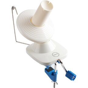 Olikraft 𝐘𝐚𝐫𝐧 𝐁𝐚𝐥𝐥 𝐖𝐢𝐧𝐝𝐞𝐫 for Crocheting and Umbrella Swift (with Skein Holder) Basic Combo Set