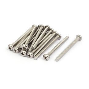 uxcell M4x45mm 316 Stainless Steel Phillips Socket Pan Head Machine Screws 15pcs