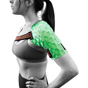 KOOL'N FX Hot & Cold Therapy, Reusable Shoulder & Arm Gel Pack with Adjustable Straps - Great for Sports Injuries, Rotator Cuff, Rheumatoid Arthritis, Bursitis,Tendinitis & More [Small, Right]