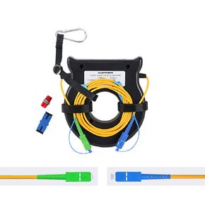SM OTDR Launch Cable Ring SingleMode 500m, OTDR Patch Cord, OTDR Dead Zone Eliminator, Fiber Rings SC UPC/SC APC