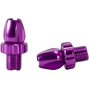 Bicycle Brake,Bike Accessories, 2Pcs 10mm Brake Levers Adjuster Screw Adjusting Screw Fasteners Bolts Mountain Bikes Brake Handle Levers Adjuster Bikes Part, Purple