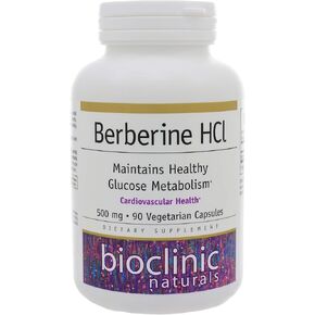 Bioclinic Naturals Berberine HCL 500 mg 90 Caps