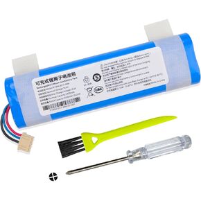 3400mAh Li-Ion Battery Replacement for Ecovacs Deebot N8, N8+, N8 Pro, Deebot N5, Deebot T5 Neo/T5 Fun/T5 Plus,Deebot Ozmo 900 901 905 920 930 937 Deebot DG31 DG3G DG70 DN56 DV33 DV35 Vacuum Cleaner.