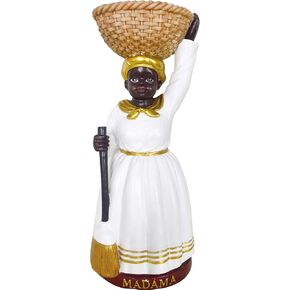 5.5 Inches La Madama Statue Madama Estatua (Red)