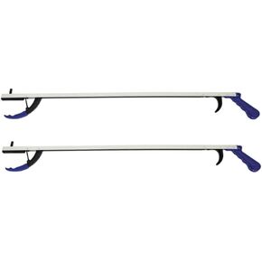 Blue Jay An Elite Healthcare Brand Lightweight Reacher - 32 in. [Pack of 2] | Long Handheld Reacher Grabber Tool, Durable Build, Foldable Reach with a Magnetic Tip | Easy to Use