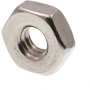 Prime-Line 9074420 Machine Screw Hex Nuts, #12-24, Grade 18-8 Stainless Steel (100 Pack)