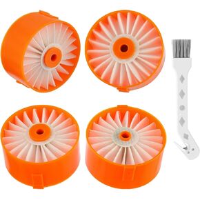 4 Pack Filter Replacement for Black Decker BSVF1 BSV2020 BSV2020G and BSV2020P Powerseries Extreme Cordless Stick Vacuum Cleaner