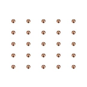 HARFINGTON 200pcs 1mm Precision Solid Copper Bearing Balls for Bearings Valves Decoration