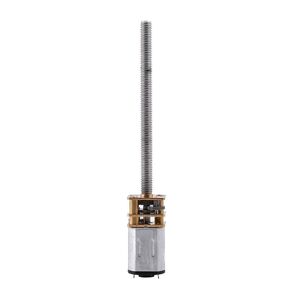 DC 12V Micro Reversible Screw Reduction Electric Motor N20 with 16MM Long Output Shaft 400RPM