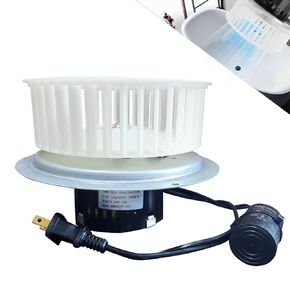 New Upgraded 0696B000 Motor Assembly for Nutone QT100 QT110 QT100L QT110L QT9093 Series Exhaust Fans Replaces Motor JA2C394N/S86322000/86322000 Low-Noise Design Bathroom Exhaust Fan