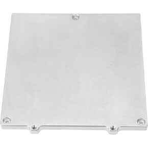 ASHATA for V0 V0.1 Heated Bed Support Plate, 3D Printer Replacement Part Hotbed Support Plate Z Axes Aluminum 4.7 x 4.7 x 0.2in Sheet for V0 V0.1 3D Printer