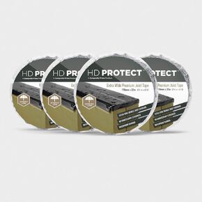 HD Protect Joist Tape for Decking, 4-Pack (4.5 inch x 65 feet) Waterproof Deck Joist Tape, Self-Adhesive Deck Tape with Anti-Rot for Decks & Beams