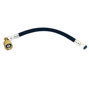 LPG Propane Gas Hose 18" Universal Forklift Trucks, Heavy Equipment Connection Female Valve