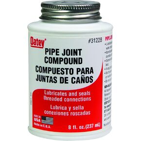 Oatey 31228, 8 oz, Gray Pipe Fittings