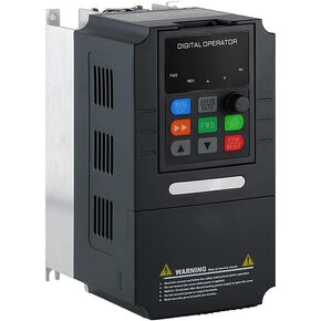 ATO 1hp 480V 3 Phase VFD, 480V Three Phase Input Output VFD Inverter 0.75kW 2.5 A Variable Frequency Drive (480)