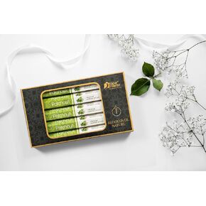 Dew Fresh Natural Hand Rolled Organic Incense Sticks for Purification,Relaxation,Positivity,Yoga,Meditation,Aroma Therapy & Healing Pack of 5(Patchouli)