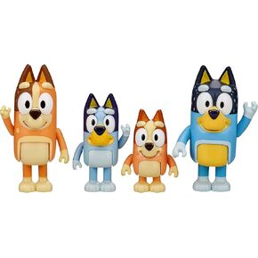 Bluey School Friends - School Mates 4-Pack, 2.5-3" Figures